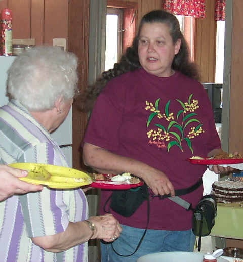 Annie Williams and Marie Annette Lourey