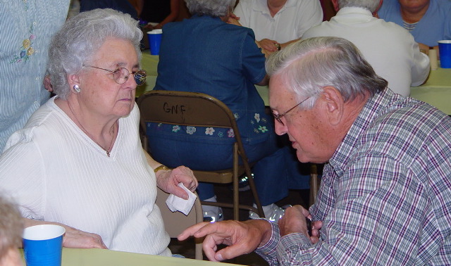 Minnie Mae Snell and Vernon Cahoon