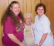 Marrie Annette Lourey, Annie Williams, and Connie Liles