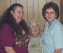 Marie Annette Lourey, Annie Williams, and Connie Liles