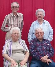 Elwood Cahoon, Minnie Mae Snell, Annie Williams, Herman Cohoon