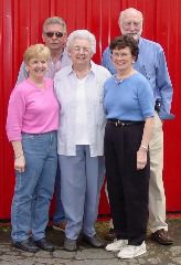 Kay and Bill Davenport, Minnie Mae Snell, Sue and Sam S Woodley