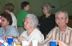 Connie Liles, Minnie Mae Snell, and Elwood Cahoon