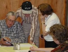 Vernon Cahoon, Elwood Cahoon, Erma Jones, Joanne Cahoon